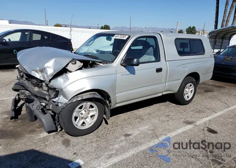 2001 Toyota Tacoma из США, поврежденный, VIN 5TENL42N61Z751733